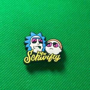 🌼 (5/$10 or 10/$15) NEW Rick and Morty Croc Charm Collection